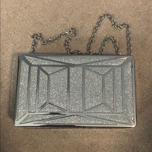 I.N.C. Ayda Sparkle Box Clutch